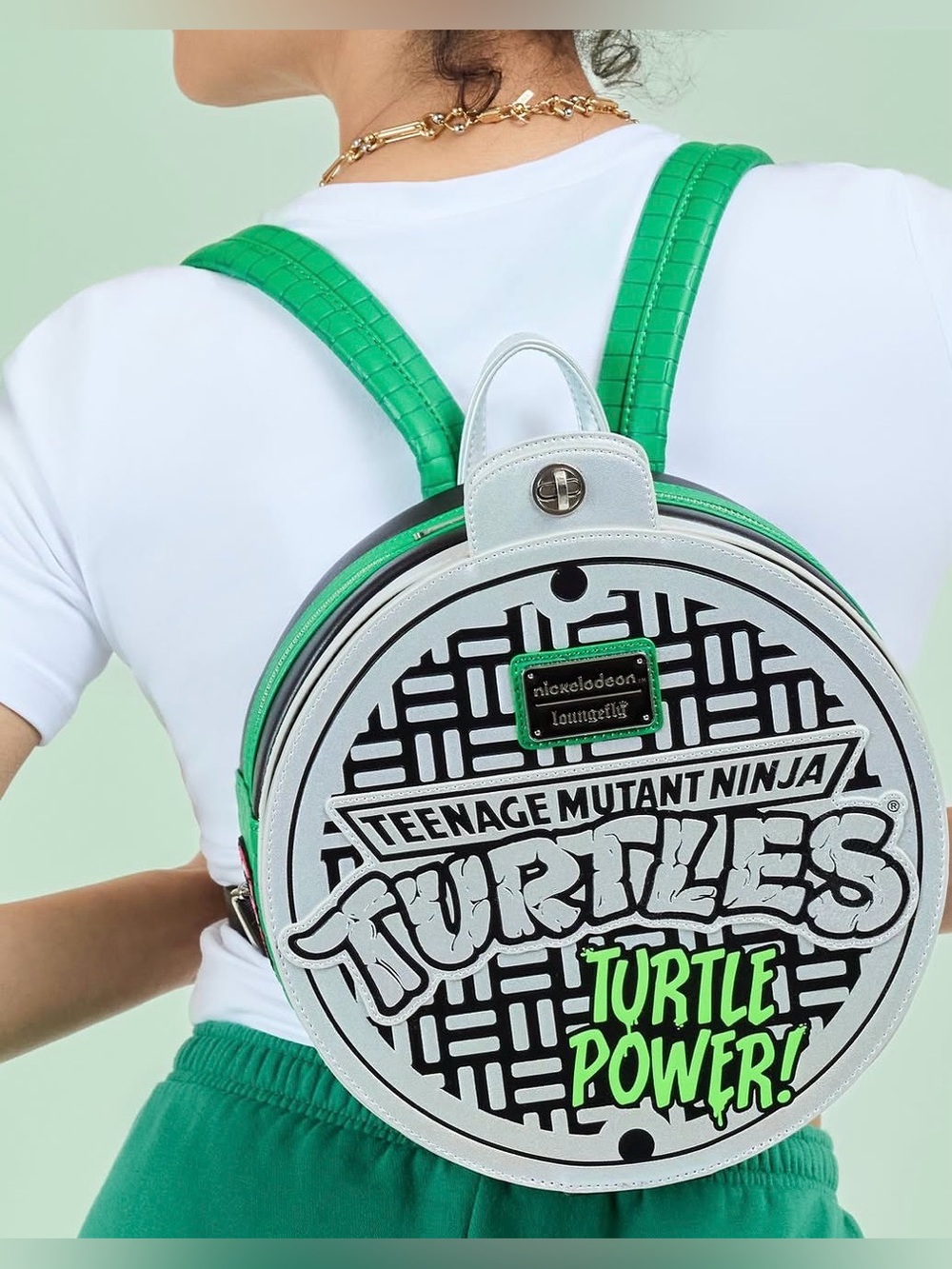 Loungefly Teenage Mutant Ninja Turtles Lair Mini Backpack, (LIMITED EDITION)NWT